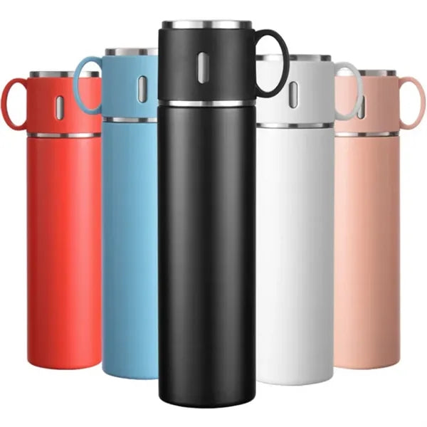 580ml Stainless Steel Water Bottle with Lid