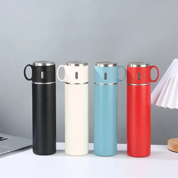 580ml Stainless Steel Water Bottle with Lid