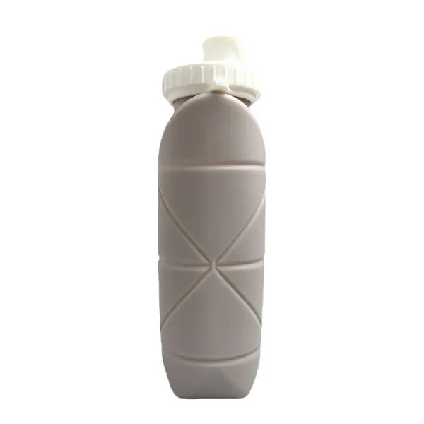 20oz Silicone Foldable Sports Water Bottle