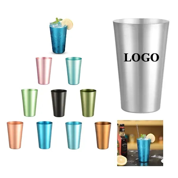 16oz Aluminum Cold Beverage Juice Cup