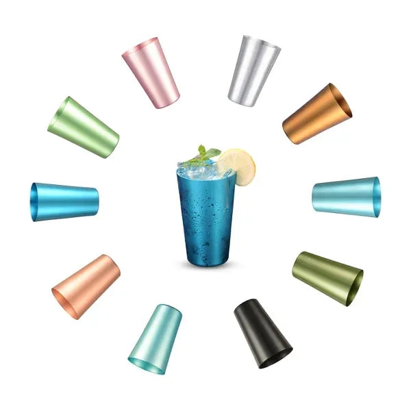 16oz Aluminum Cold Beverage Juice Cup