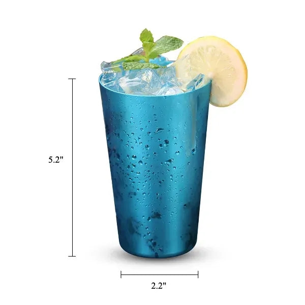 16oz Aluminum Cold Beverage Juice Cup