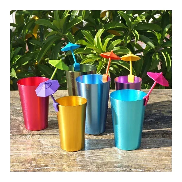 16oz Aluminum Cold Beverage Juice Cup