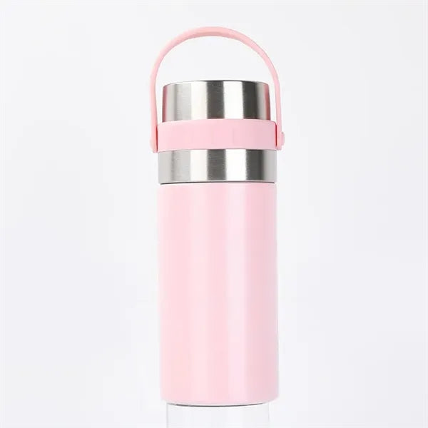 380ml Portable Tea Infuser Mugs With Leak Proof Lid