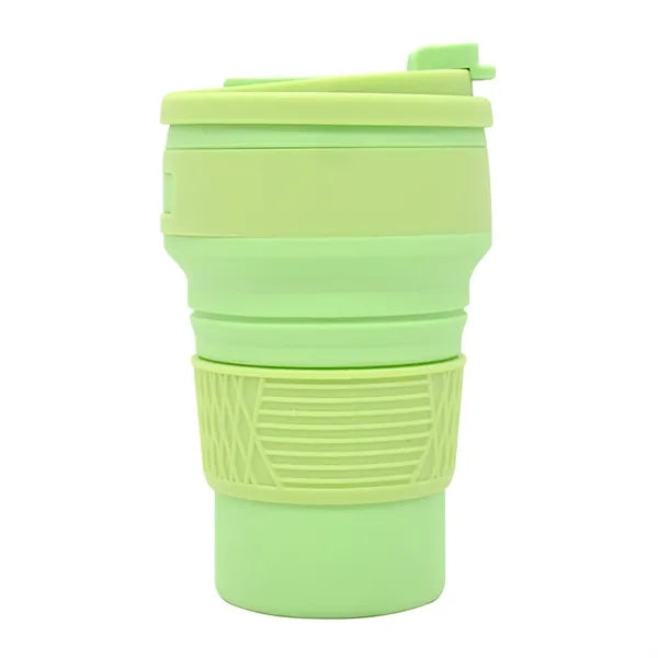 11oz Silicone Folding Outdoor Cup Car Coffee Mug