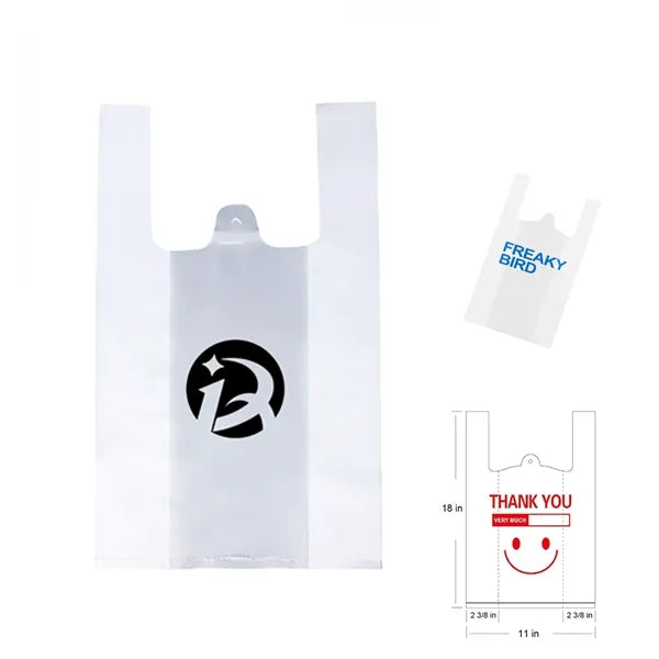 Grocery and Retail T-shirt Shopping Bag