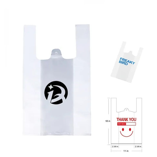 Grocery and Retail T-shirt Shopping Bag