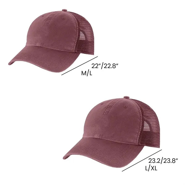 Canvas Mesh Back Hat