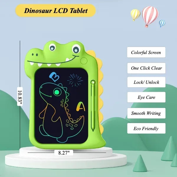 Kids Puzzle Toy Little Dinosaur LCD Handwriting Tablet