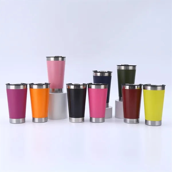 20oz Beer Stein Contained Bottle Opener Vacuum Car Cup