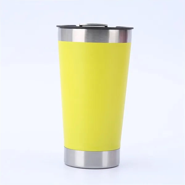 20oz Beer Stein Contained Bottle Opener Vacuum Car Cup