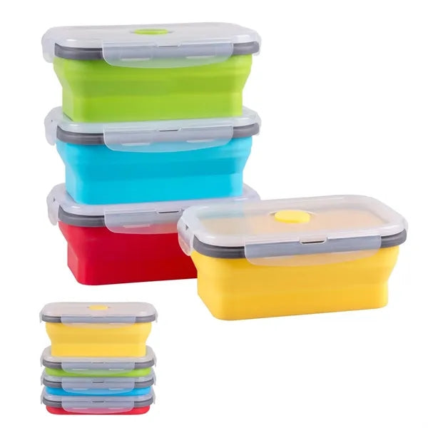 Collapsible Silicone Food Storage Container
