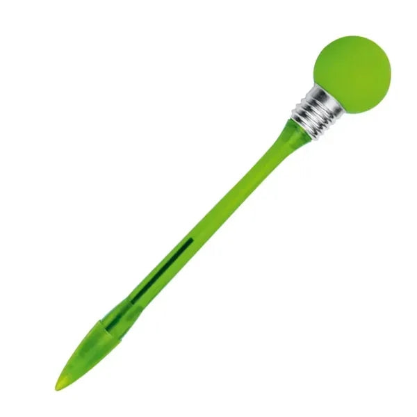 Light Up Bulb Plastic Ballpoint Pen