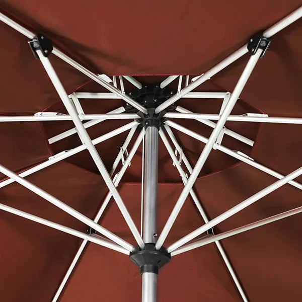 Double Layer Outdoor Sun Patio Umbrella