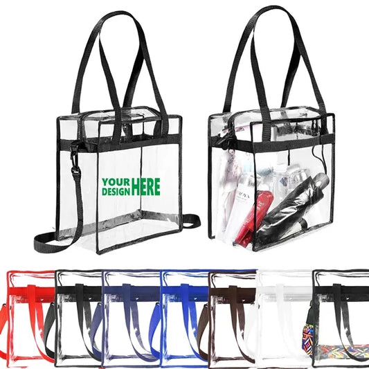 Clear PVC Bag Stadium Tote