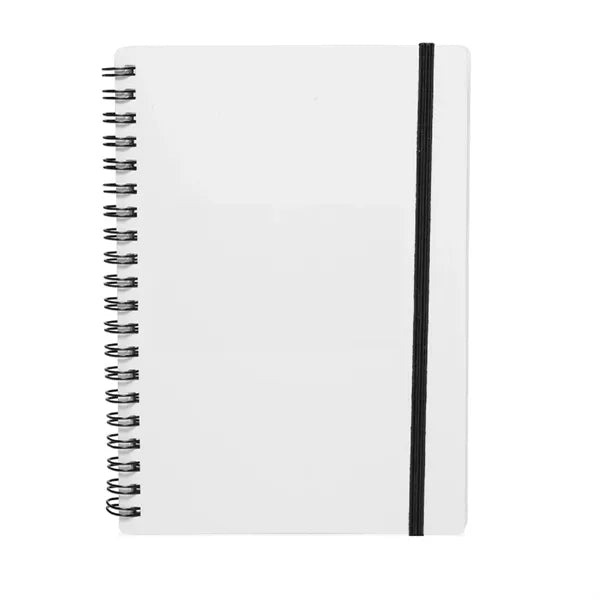 Eco-friendly Elastic Band Spiral Notebook