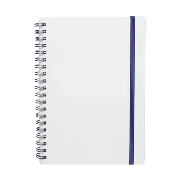 Eco-friendly Elastic Band Spiral Notebook