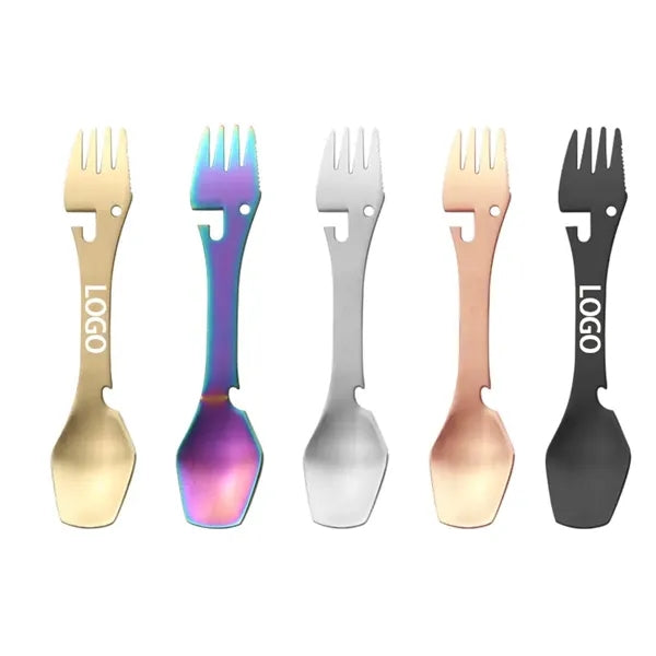 4-in-1 Stainless Steel Camping Spork