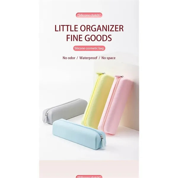 Silicone pen bag