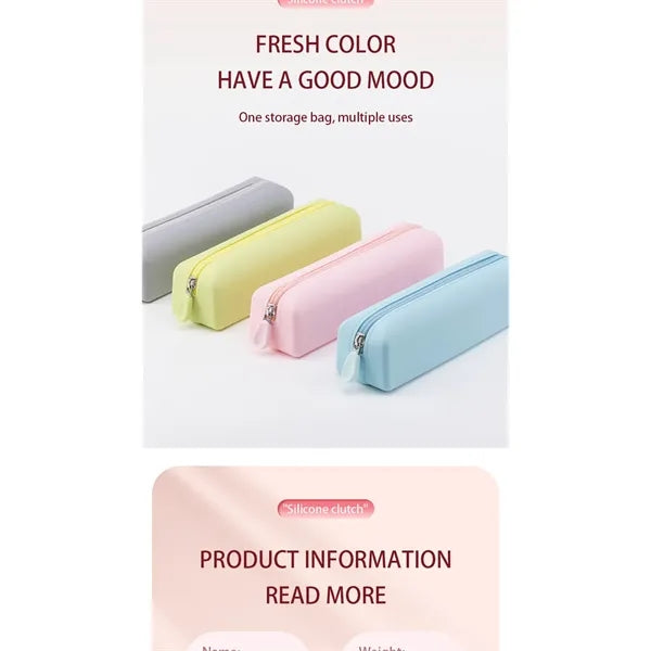 Silicone pen bag