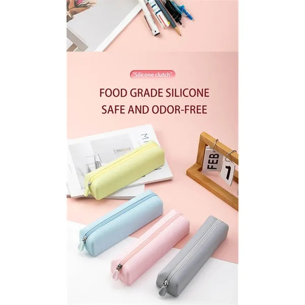 Silicone pen bag
