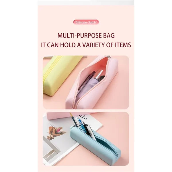 Silicone pen bag