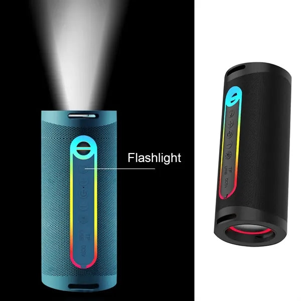 Portable Subwoofer Bluetooth Speakers with Flashlight