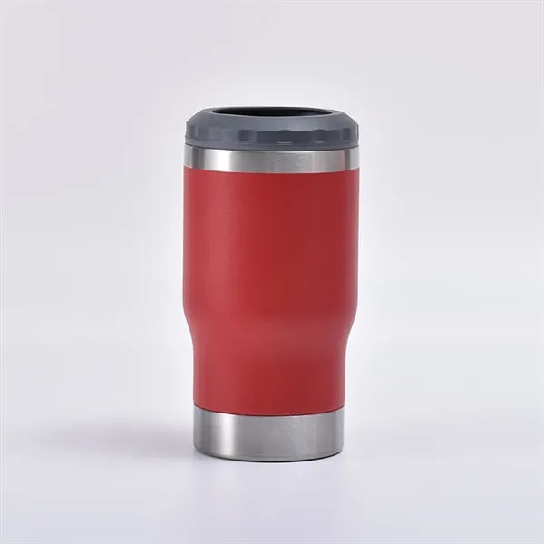 14oz Stainless Steel Can Cooler with Bottle Opener
