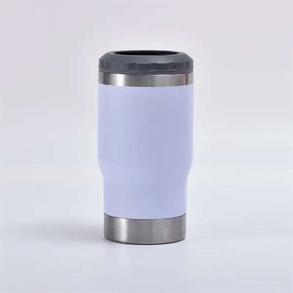 14oz Stainless Steel Can Cooler with Bottle Opener