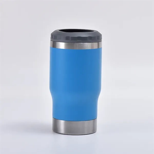 14oz Stainless Steel Can Cooler with Bottle Opener