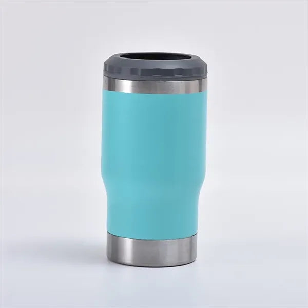 14oz Stainless Steel Can Cooler with Bottle Opener