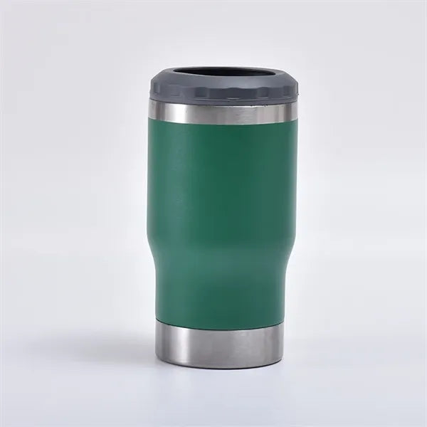14oz Stainless Steel Can Cooler with Bottle Opener