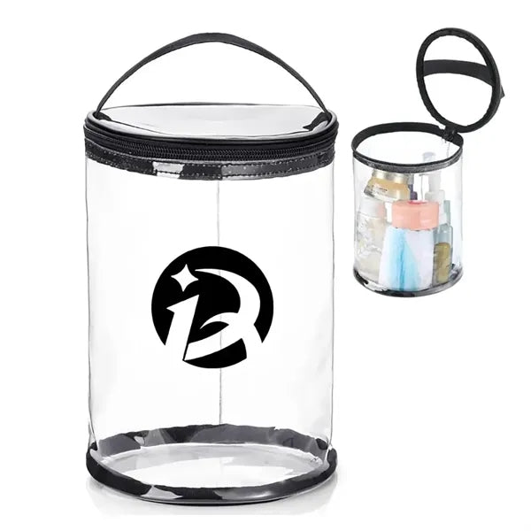 Pvc Cylinder Tote Bag