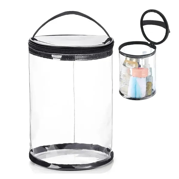 Pvc Cylinder Tote Bag