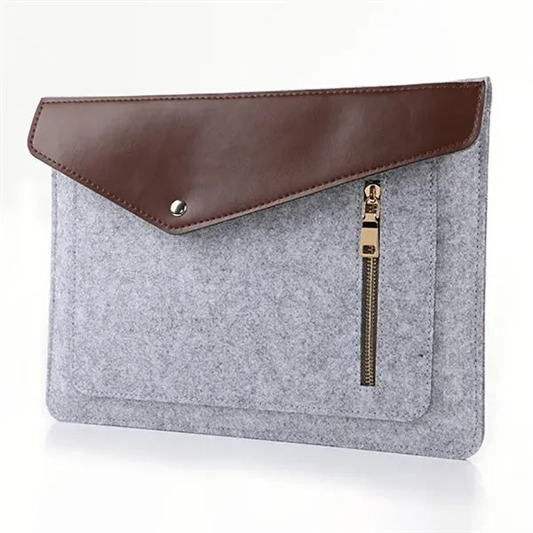 Computer Felt Business Document Storage Bag