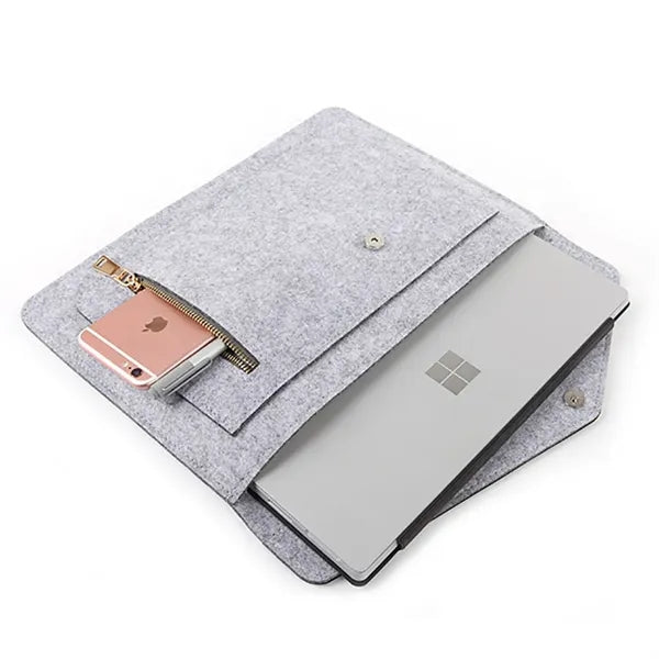 Computer Felt Business Document Storage Bag