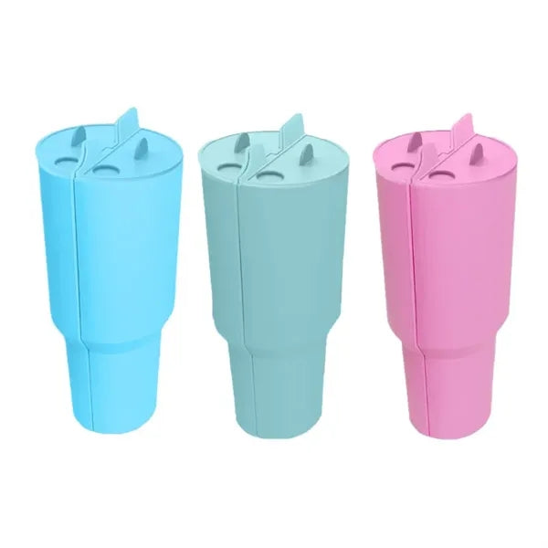 2 in 1 Mandarin Duck Beverage Cup 40oz