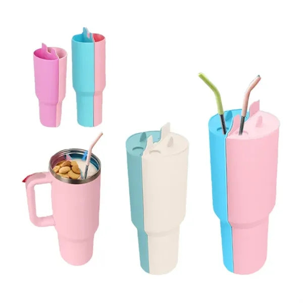 2 in 1 Mandarin Duck Beverage Cup 40oz