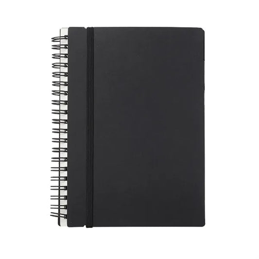 Elastic Closure Recycled Spiral Notebook