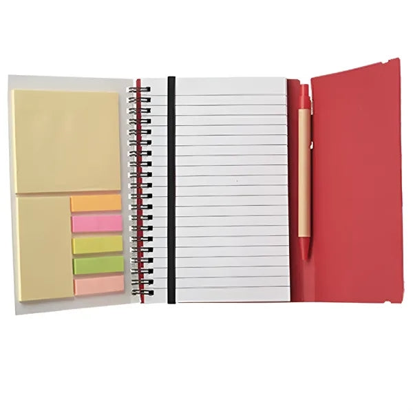 Elastic Closure Recycled Spiral Notebook