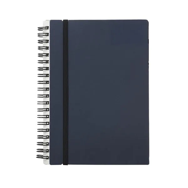 Elastic Closure Recycled Spiral Notebook