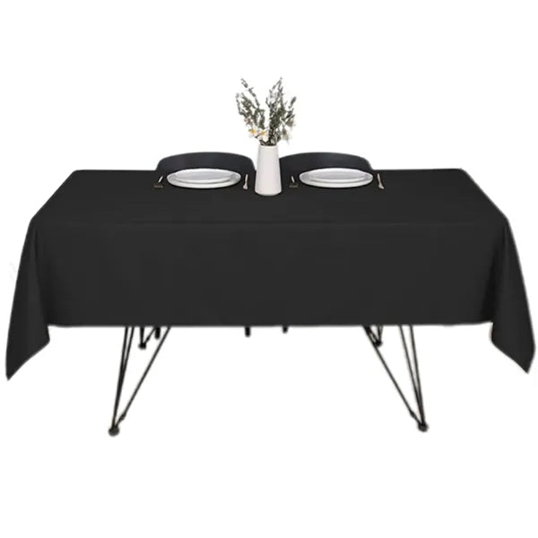 Rectangle Tablecloth Stain and Wrinkle Resistant Washable Po