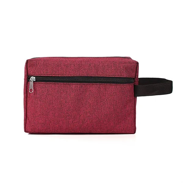 Sturdy Vintage Toiletry Pouch with Handle