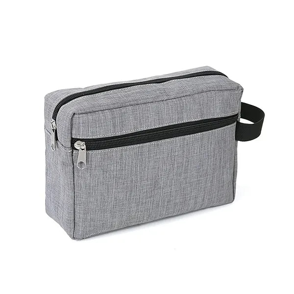 Sturdy Vintage Toiletry Pouch with Handle