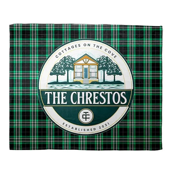 ABERDEEN Plaid Silky Soft Faux Mink Blanket with Full-Color