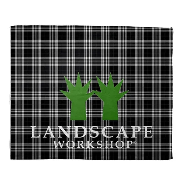ABERDEEN Plaid Silky Soft Faux Mink Blanket with Full-Color