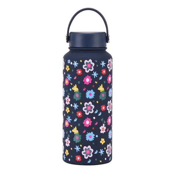 1L Full Color Stainless Steel Water Bottle