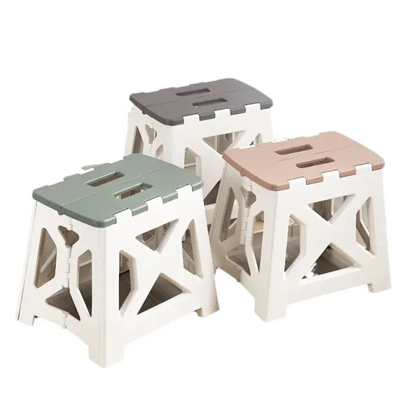 Portable Folding Stool Outdoor Plastic Seat