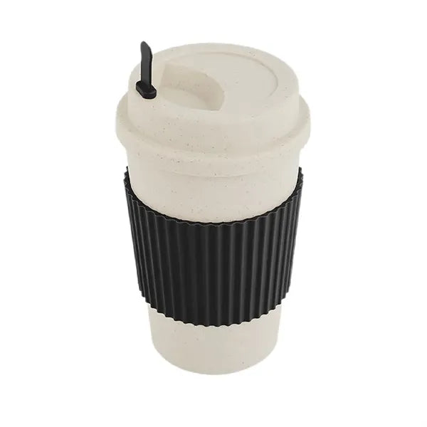 15 OZ Wheat Straw Coffee Mug for Home and Outdoor