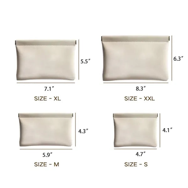PU Leather Makeup & Travel Storage Bag